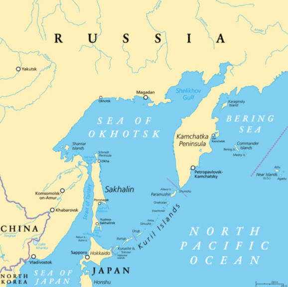 Sakhalin Map 