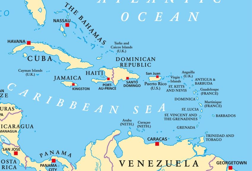 St Vincent Map
