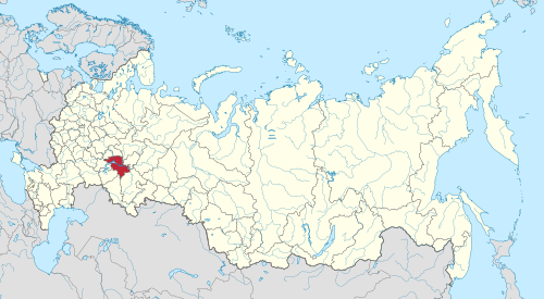 Tatarstan Map