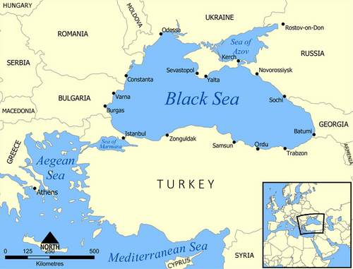 Black Sea Map