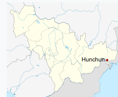 Hunchun Map