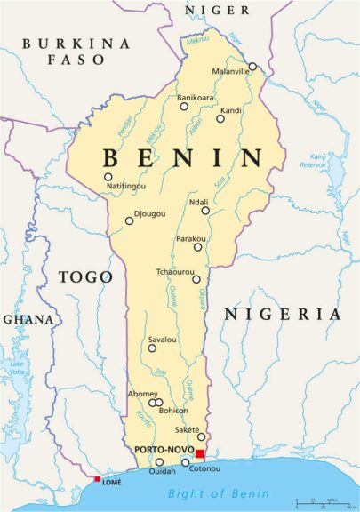 Benin Map