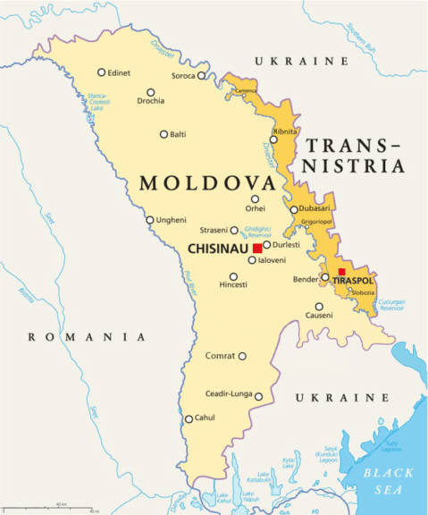 Transnistria-Map