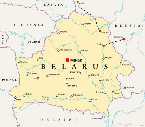 Belarus Map