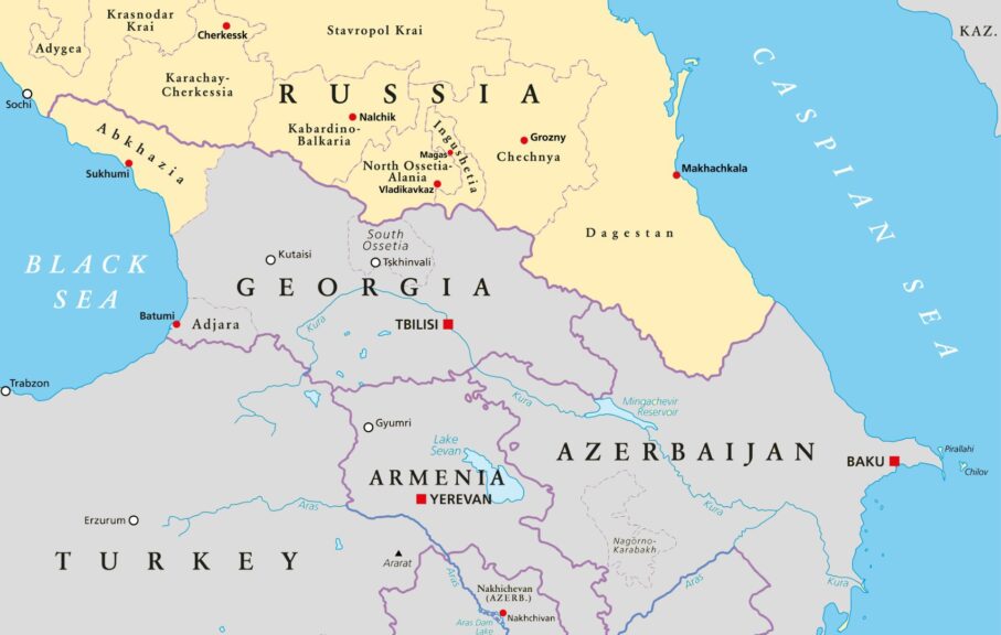 Caucasus Map