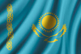 Kazahstan Flag