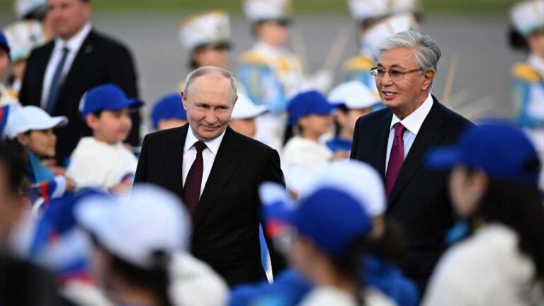 Putin visit Kazakhstan