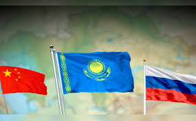 Three flags