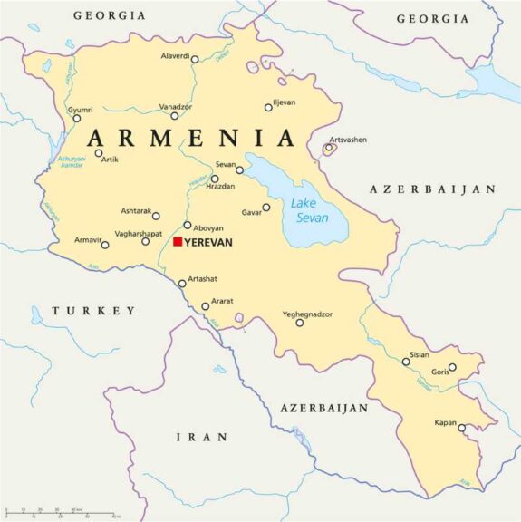 Armenia Map
