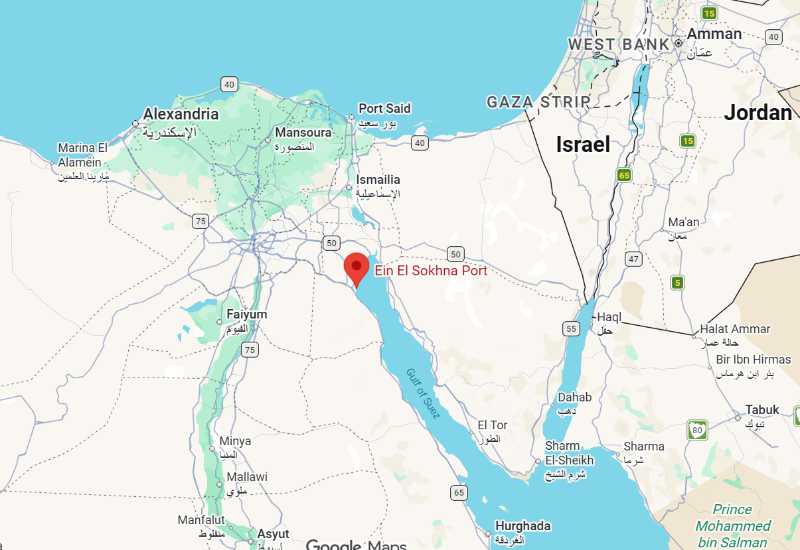Egypt map