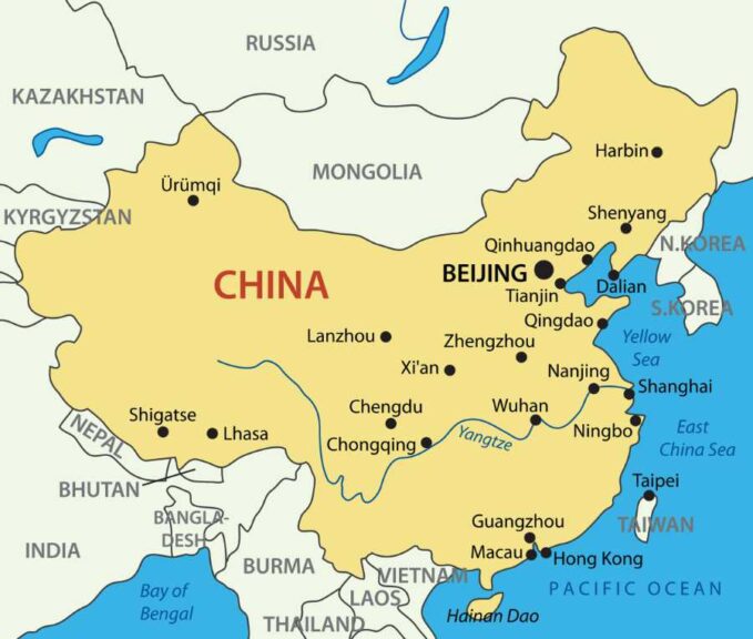 Qingdao Map