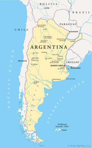 Argentina Map