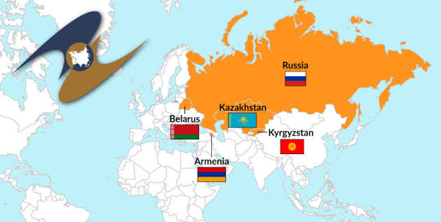 EAEU Map