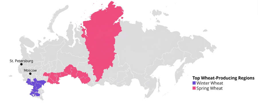Wheat map