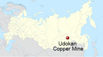 Udokan map